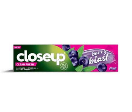 close up clean fresh berry blast 75 ml + toothbrush