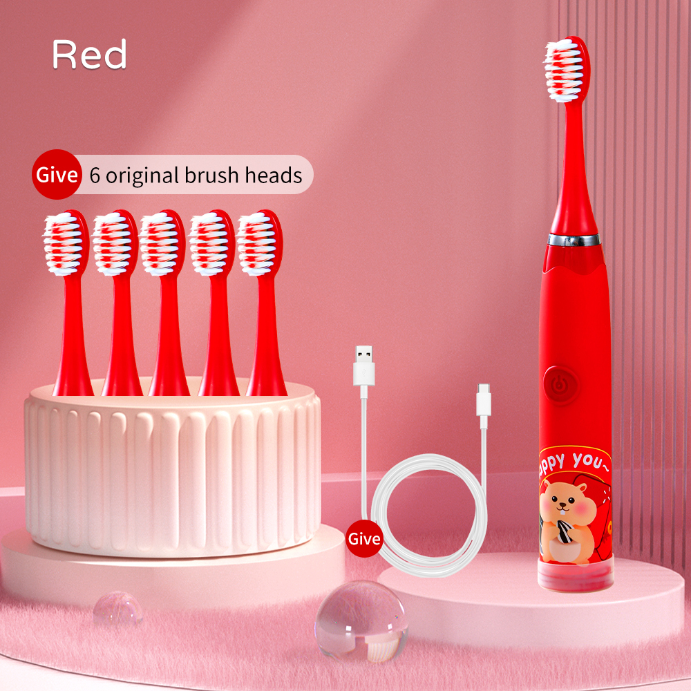 Sonic Electric Toothbrush (Red)