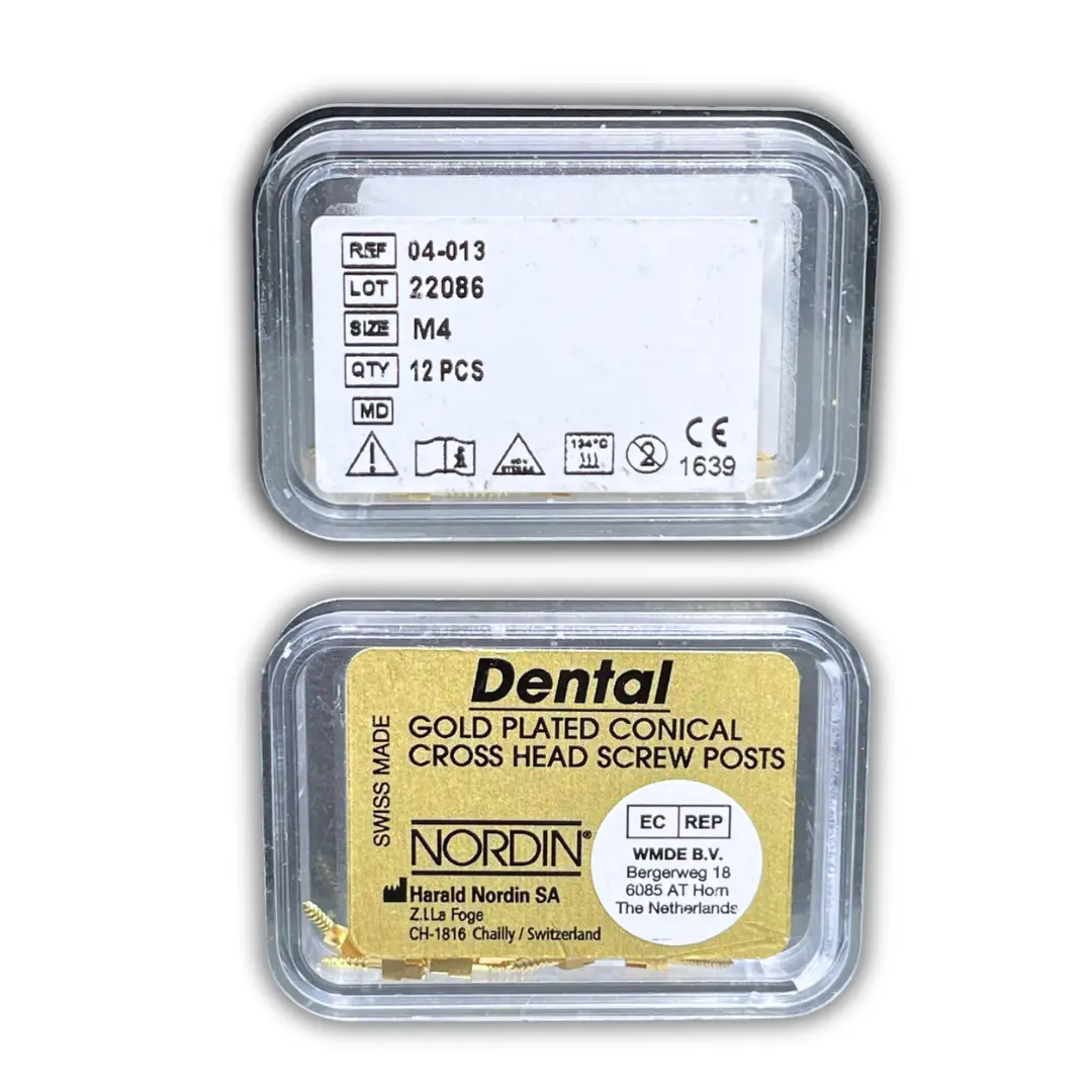 NORDIN Gold Plated Post M4