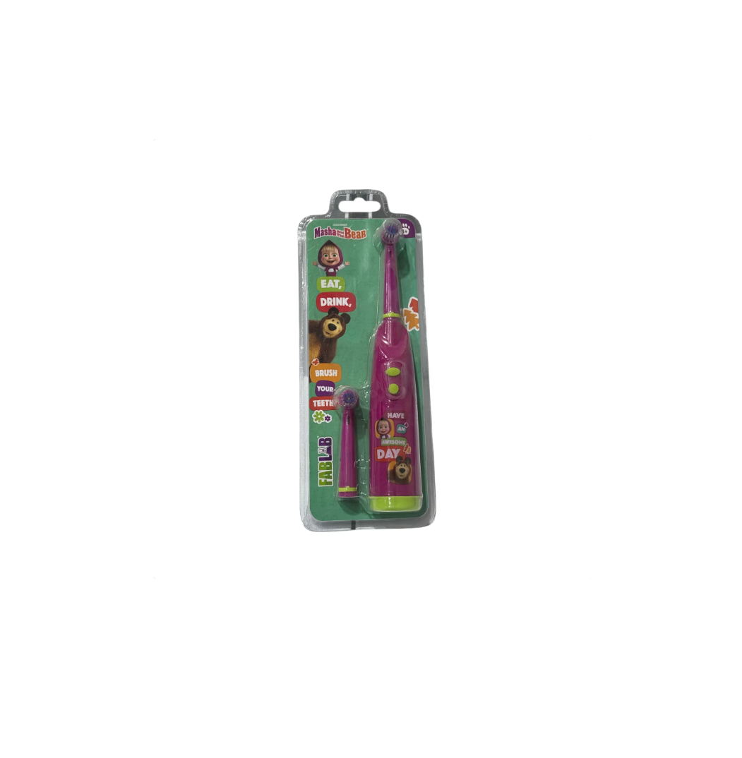 battery electric toothbrush Masha and the bear