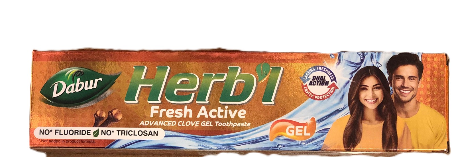 herbl fresh active advanced clove gel toothpaste 140 g