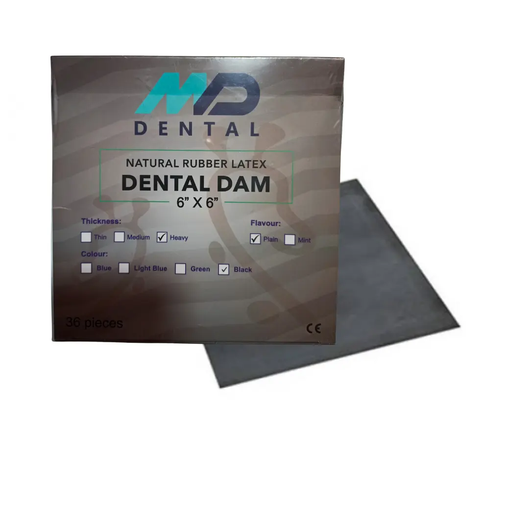 rubber dam-latex (black)