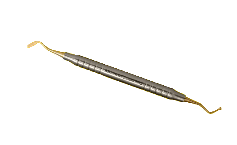 Sedra composite applicator – ball burnisher hollow 10mm gold plasma