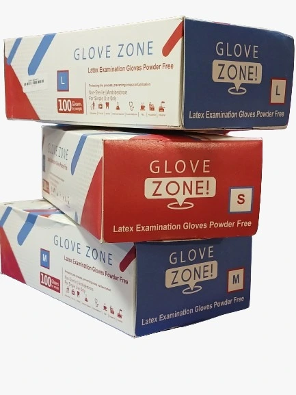 GLOVE ZONE  Latex Gloves -powder free