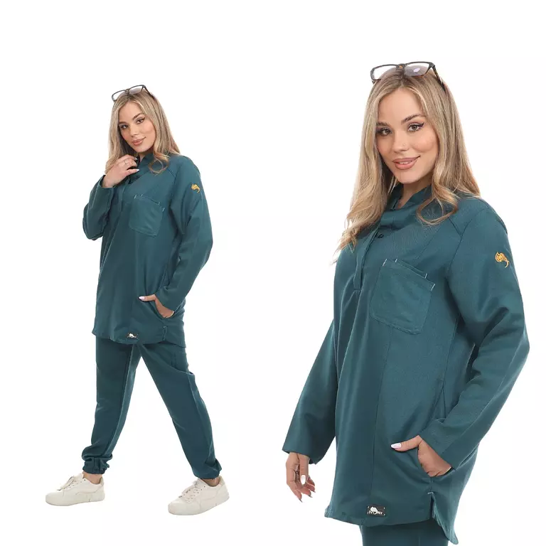 Ganzary Half Collar Scrub Full Sleeve