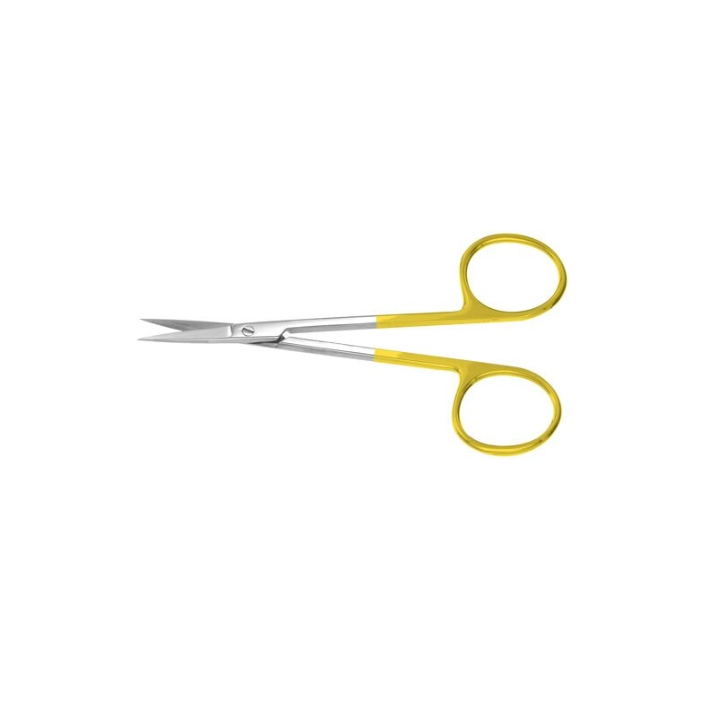 mitex iris scissors curved (TC)