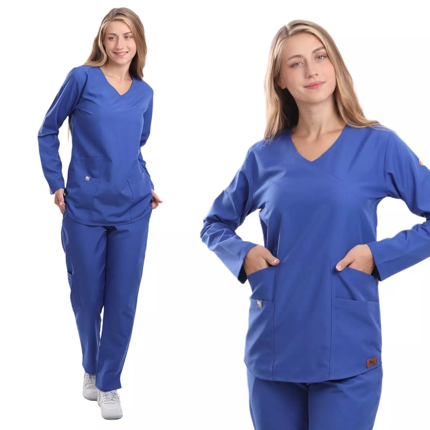 Royal Blue Elite Female Scrub