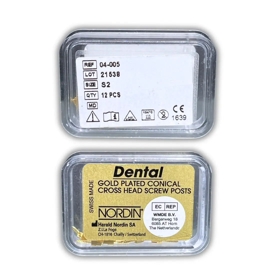 NORDIN Gold Plated Post S2