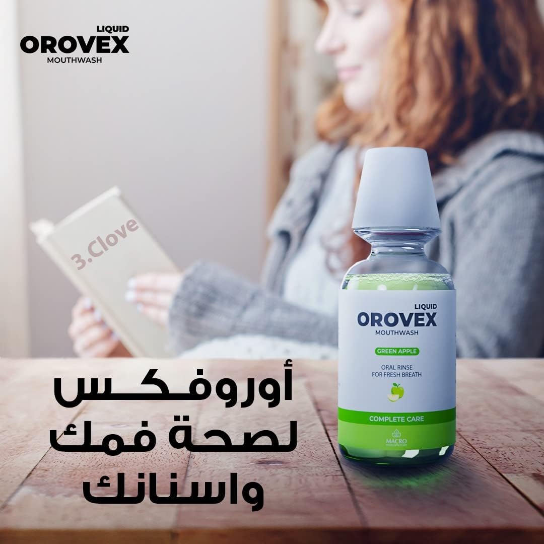 Oravex Mouthwash Green Apple