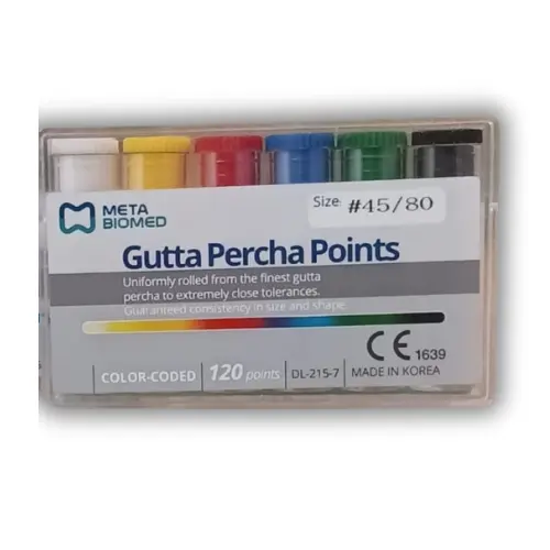 META BIOMED gutta percha points #45/80