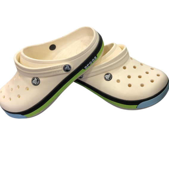 White Crocs