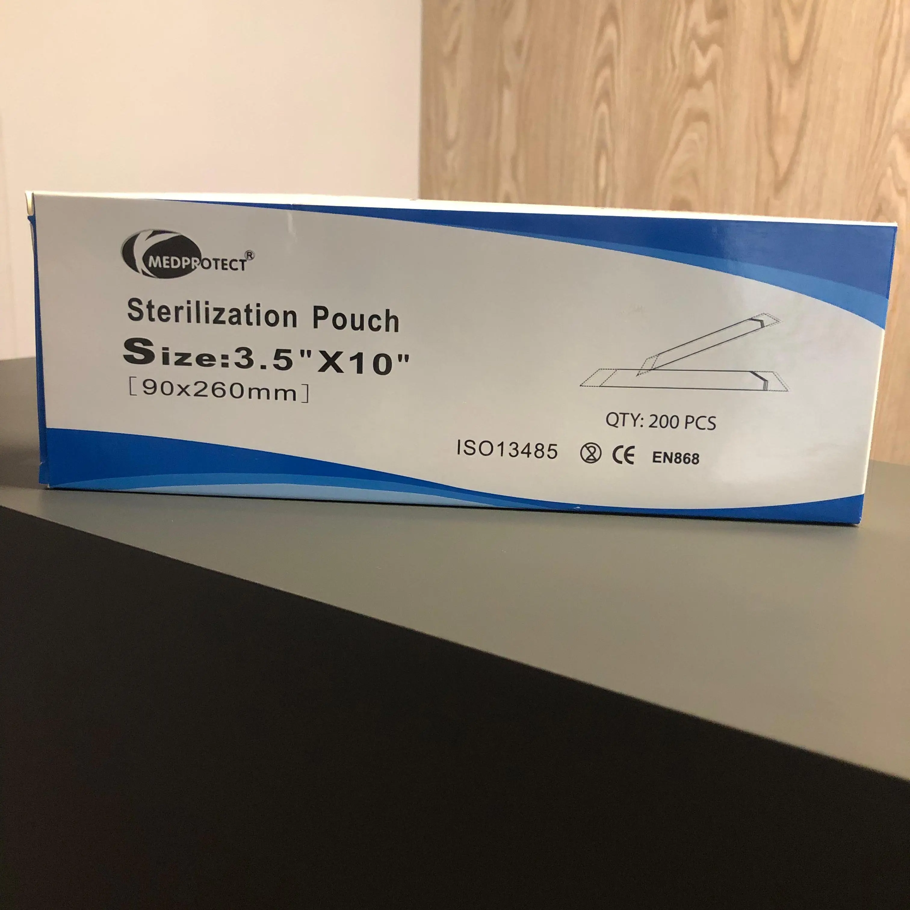 Self  Sealing Sterilization Pouches   90*260mm