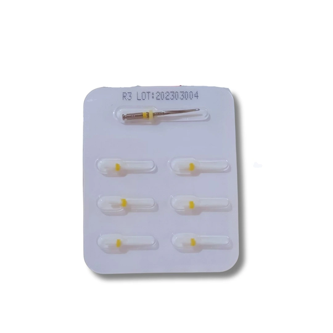 Luster dent Fiber post - yellow