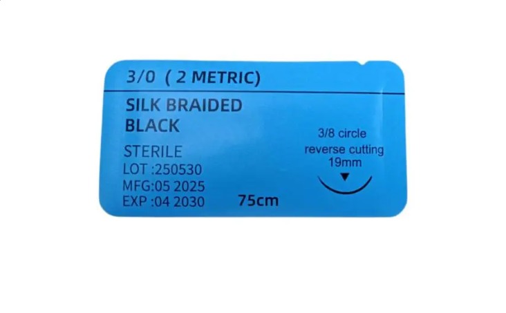 surgical suture silk 3/0 egypt /chinese