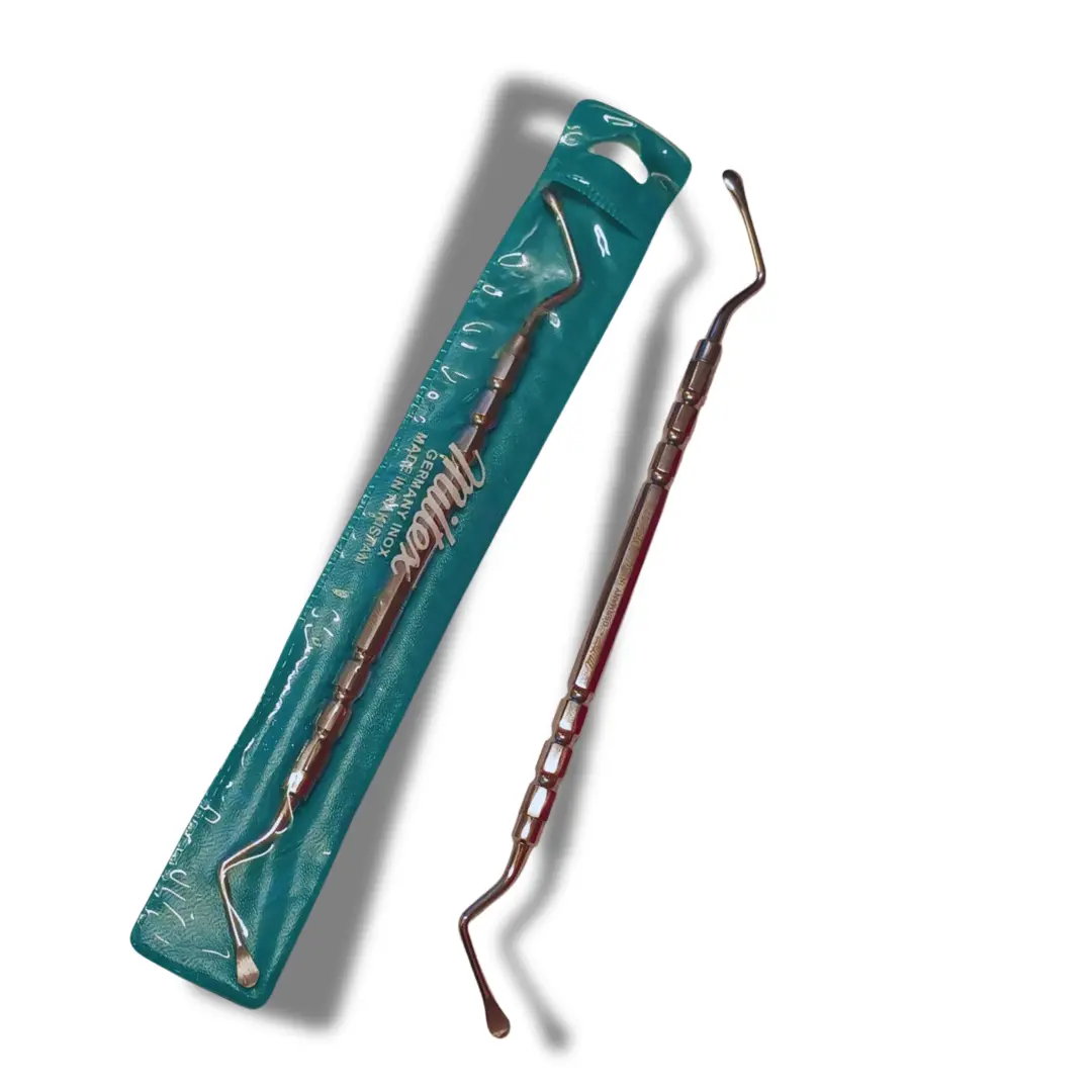 Miltex bone curette solid grip L