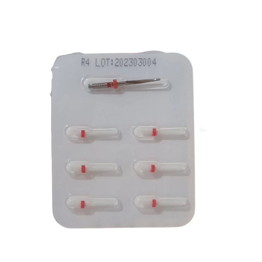 Luster dent Fiber post - Red