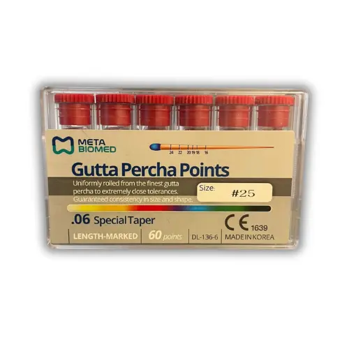 METABIOMED Gutta Percha Points .06 #25