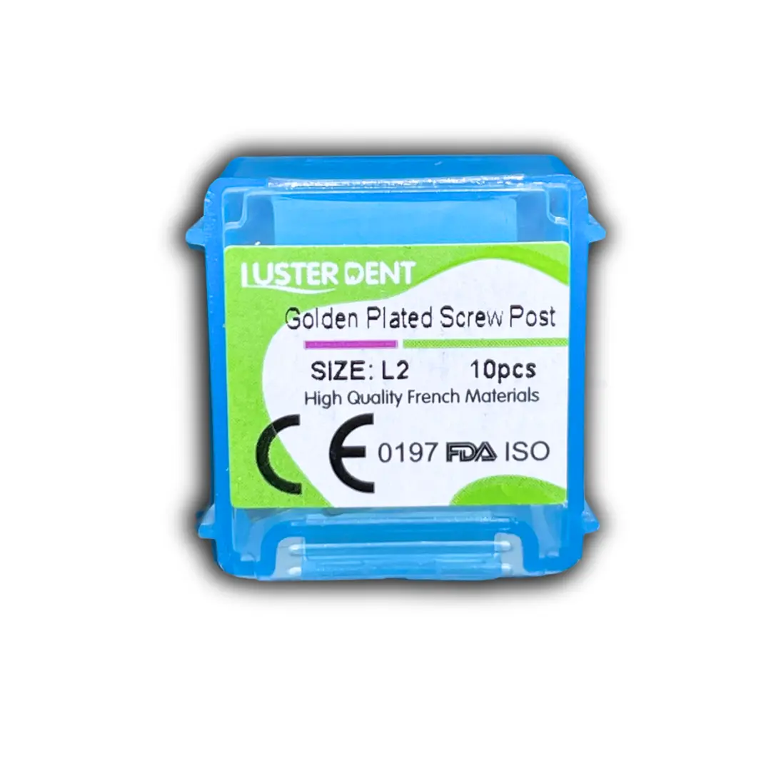 LUSTERDENT Gold Plated Post L2