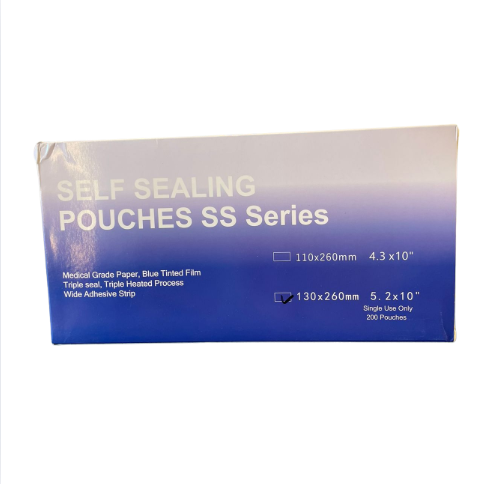 Self Sealing Pouches 130*260mm
