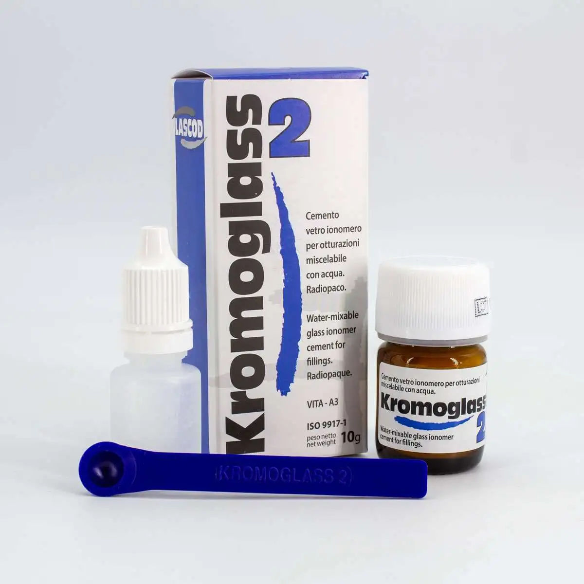 kromoglass 2 glass ionomer cement