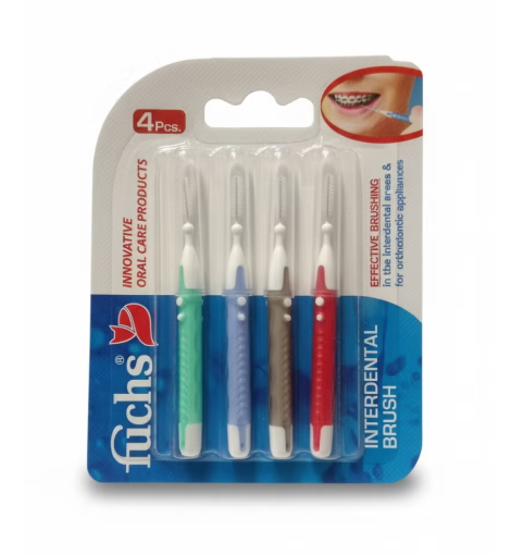 fuchs INTERDENTAL BRUSH 4PCS