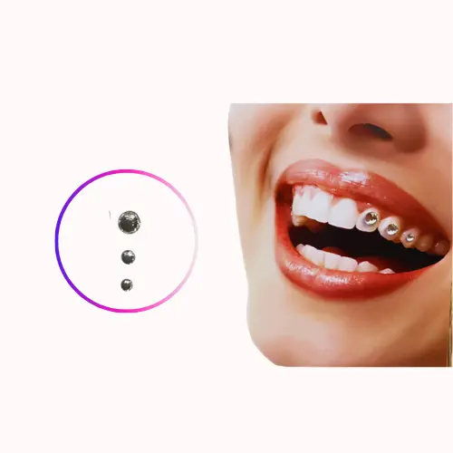 3 pcs Twinkle Silver-crystal