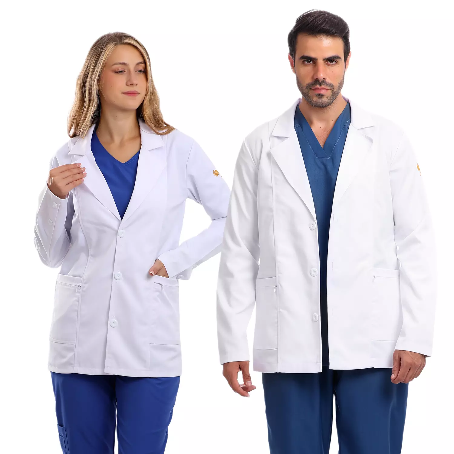 White Premium Lab Coat (Short)