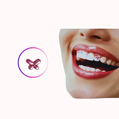 1 Pc Twinkle Pink butterfly