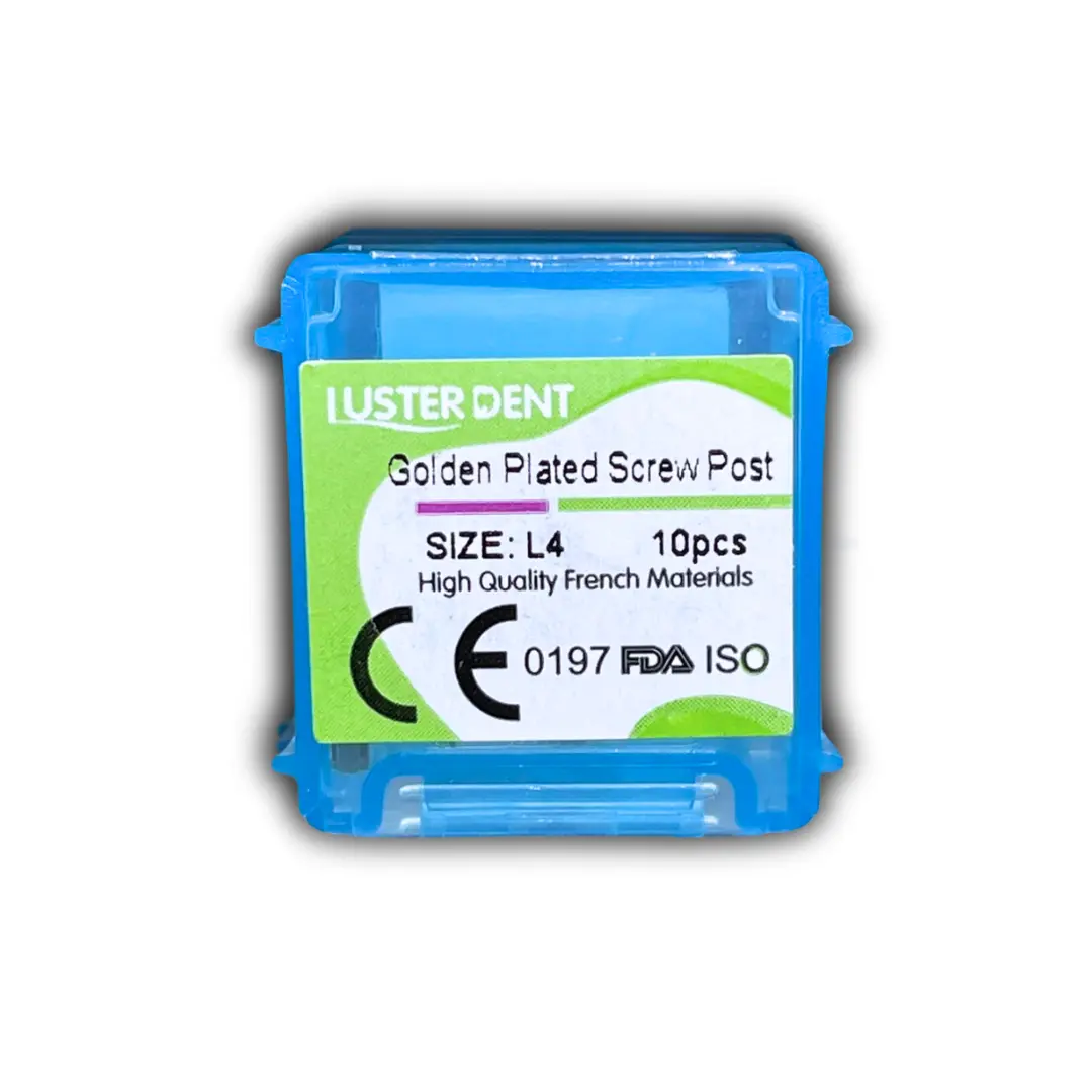 LUSTERDENT Gold Plated Post L4