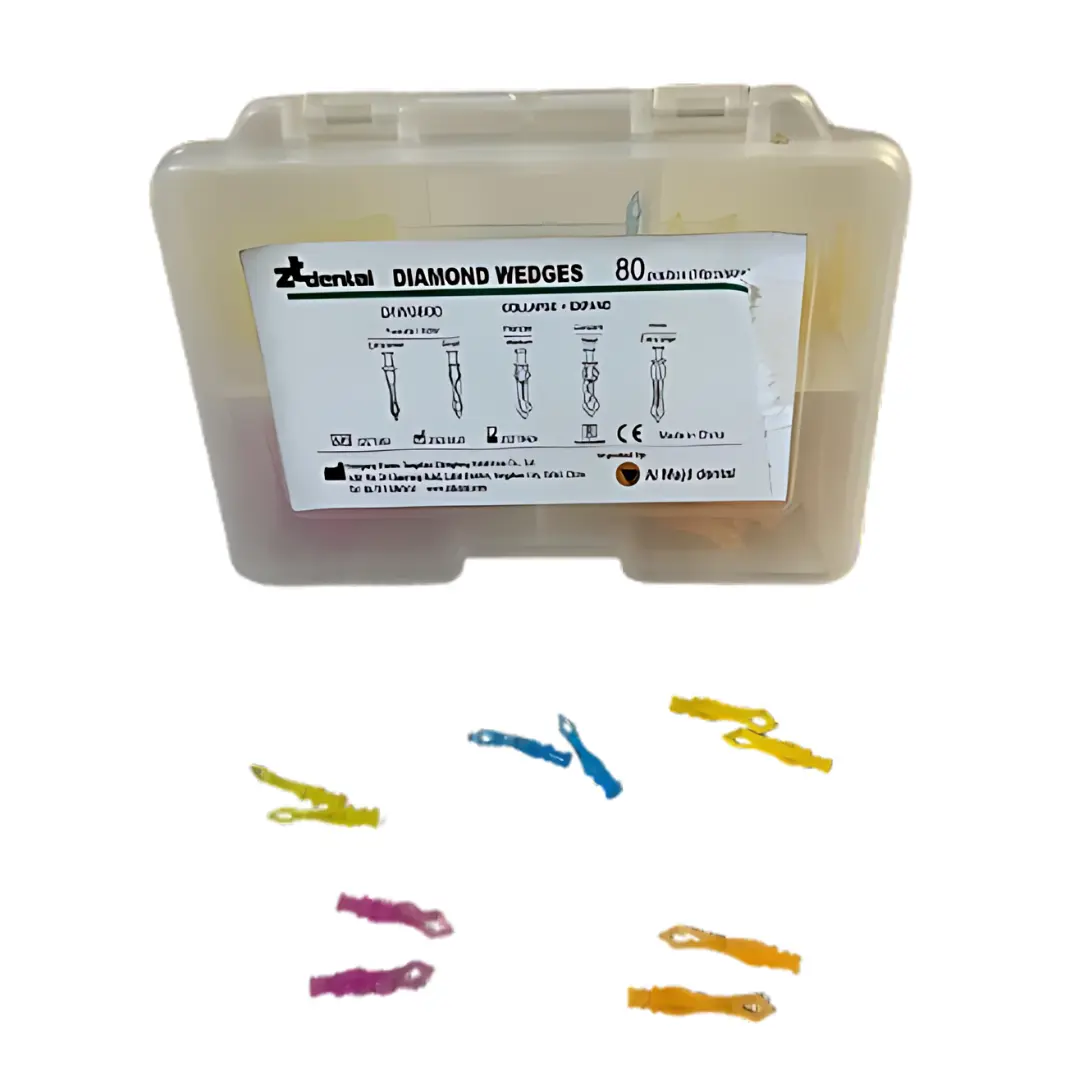 Zt Dental Diamond Wedges Kit 80 Pcs