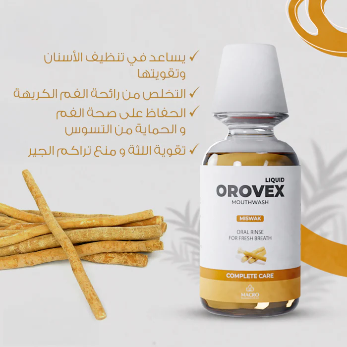 Oravex Mouthwash Miswak
