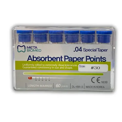 META BIOMED Absorbent paper points .04 #30