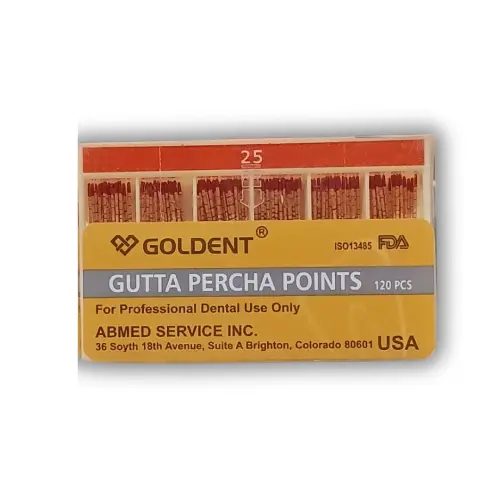 GOLDENT gutta percha points 25