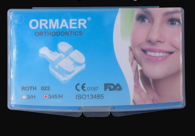 ORMAER orthodondic ceramic bracket