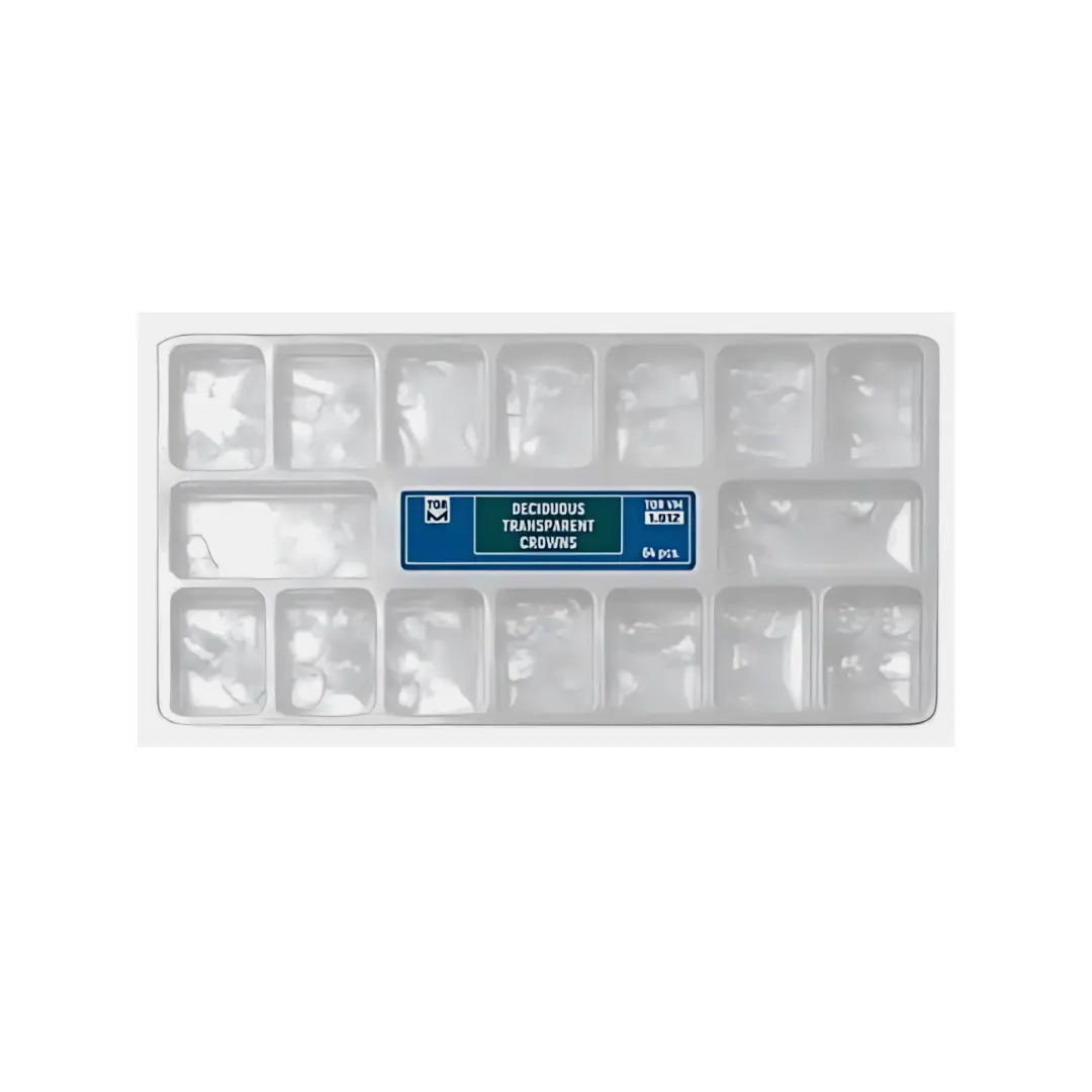 Deciduous transparent crowns 1.912