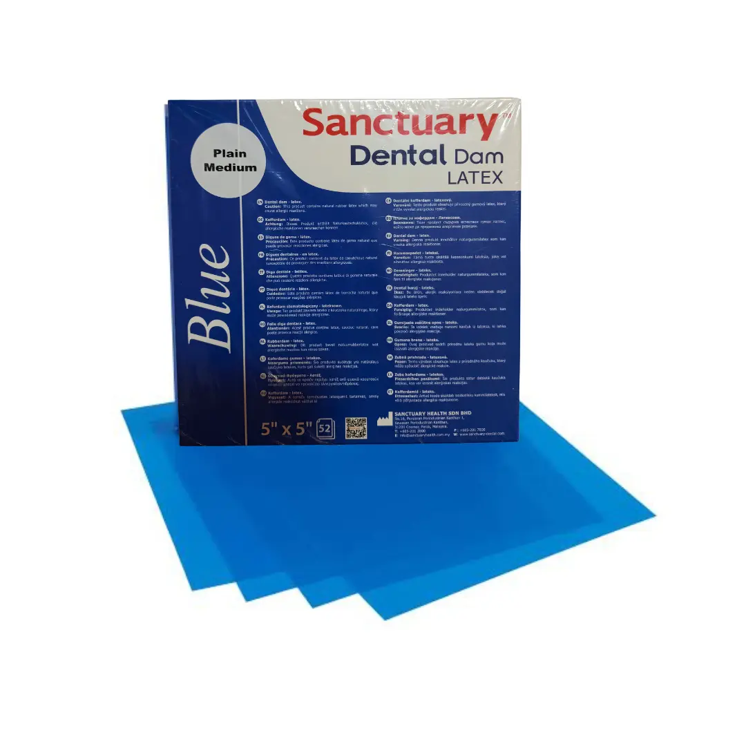 Blue Rubber Dam 5*5