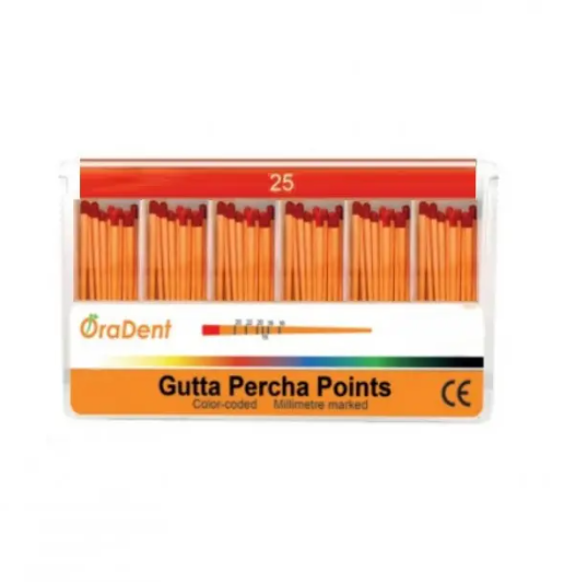oradent gutta percha points .06 #25