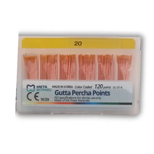 META BIOMED gutta percha points 20