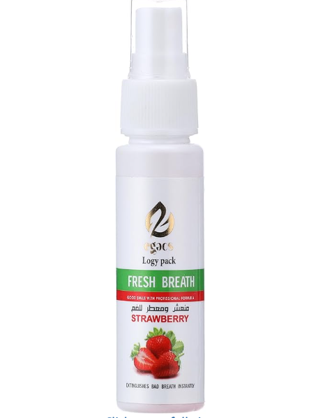 fresh breath (strawberry flavor)