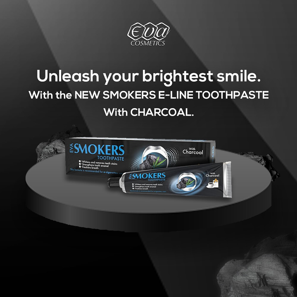 Eva Smokers Charcoal Toothpaste 50 g
