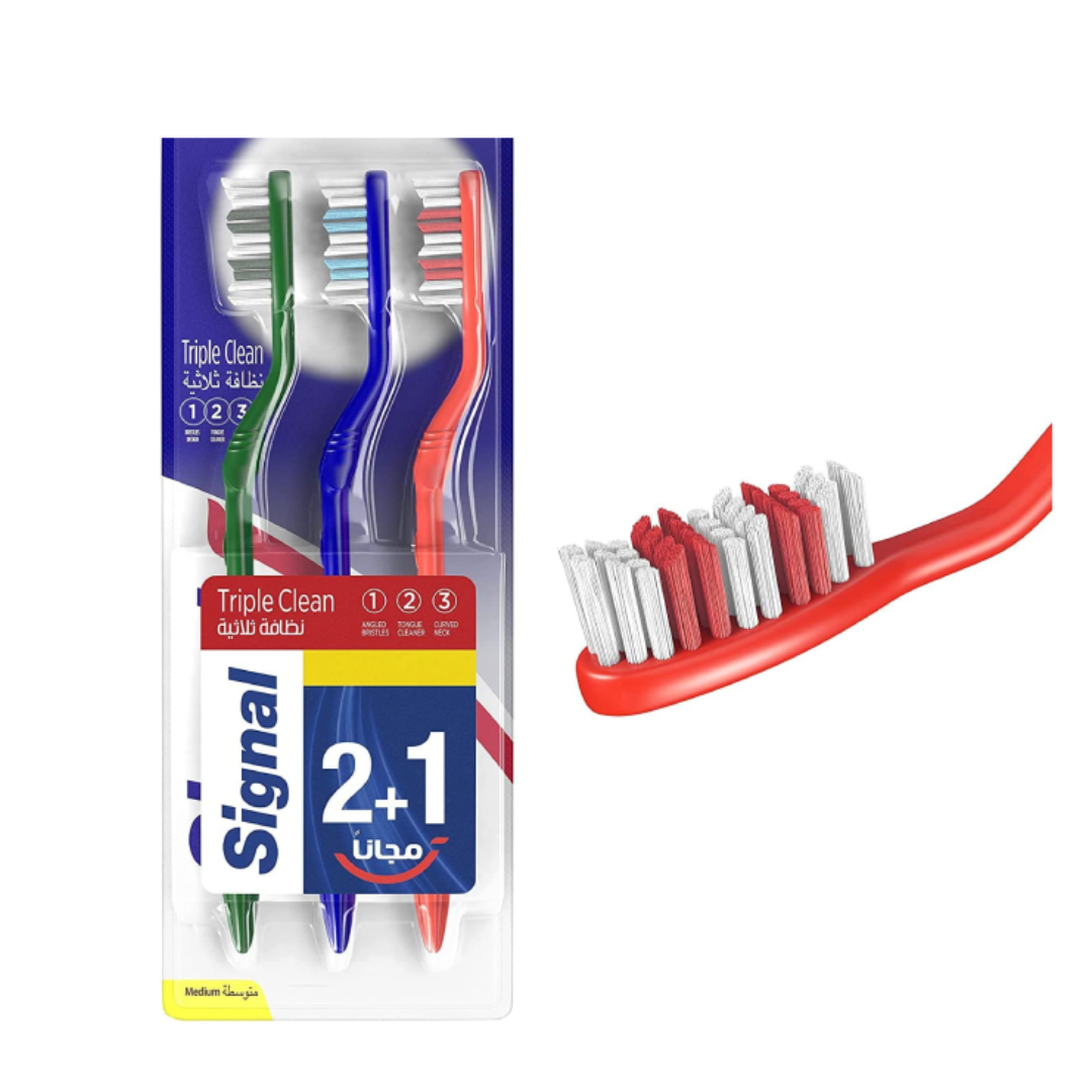 Signal Toothbrush 2+1 (free) (Medium)