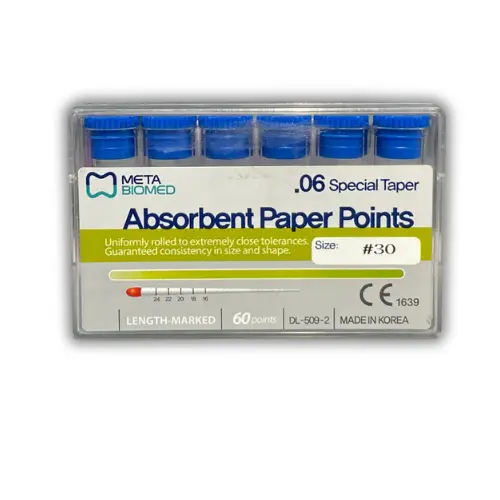 META BIOMED Absorbent paper points .06  #30