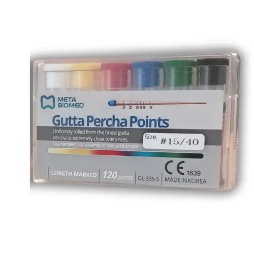 META BIOMED gutta percha points #15/40