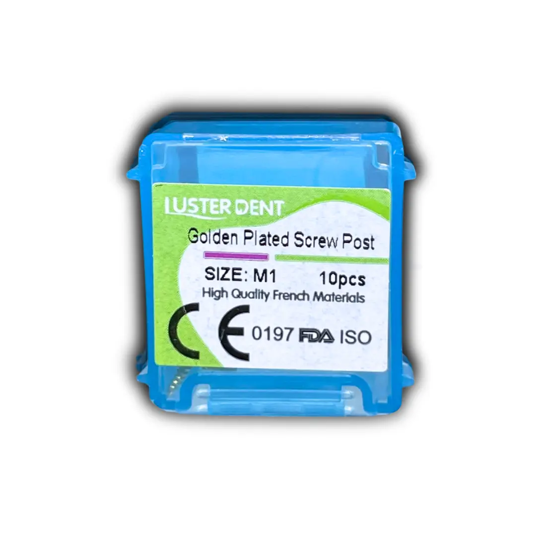 LUSTERDENT Gold Plated Post M1