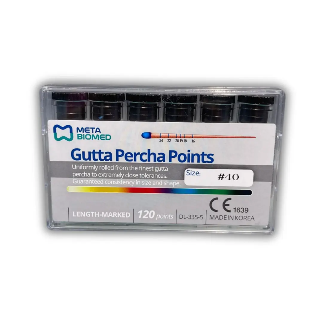 META BIOMED gutta percha points 40