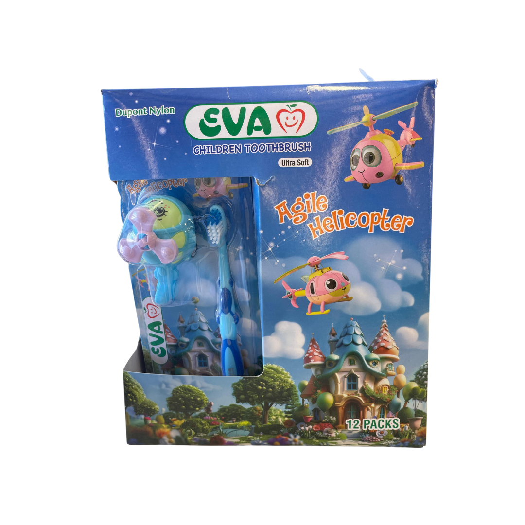 Eva Kids Tooth Brush+(helicopter) box