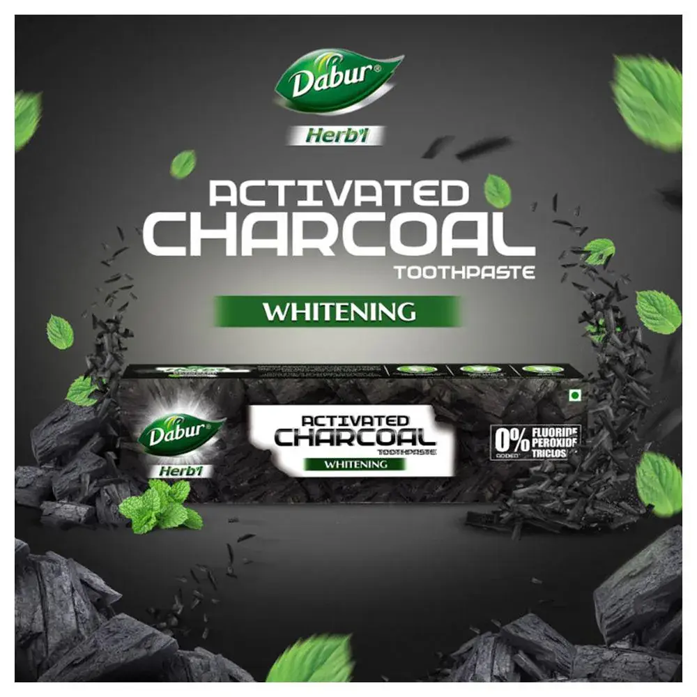 Dabur Herbal Expert Whitening Charcol 140g