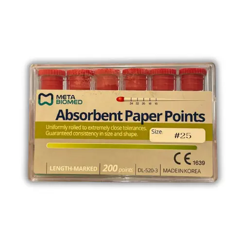 META BIOMED Absorbent paper points .02  #25