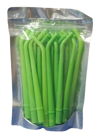 Green Surgical Aspirator Suction Tips