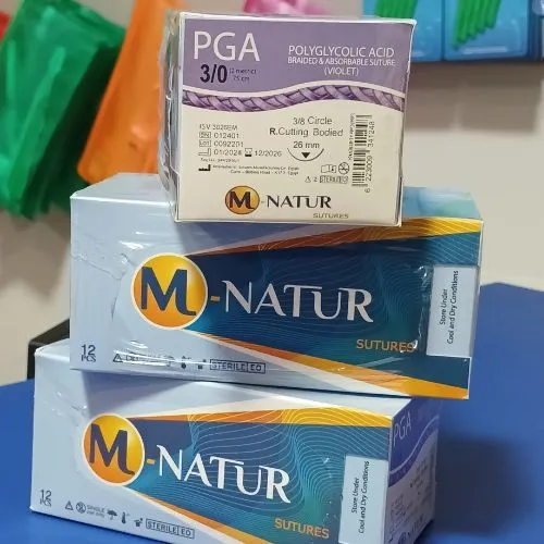 M-NATUR PGA  SUTURE   3/0   26MM